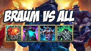 URF Braum Will Protect (By Destroying the Enemy Team) League of Legends S14  #leagueoflegends #braum