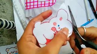 How To Make Diary At Home Kawaii Cherry Rabbit Diarydiy