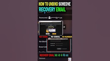 How To Unban FF Account Without Recovery Email  | How To Change Recovery Email Free Fire🤯