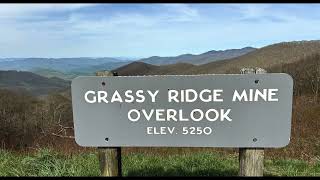 Famous Blue Ridge Parkway, NC portion near Great Smoky Mountains National Park. 