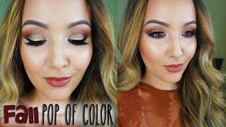 Fall Pop of Color | Anastasia Tamanna Palette Tutorial