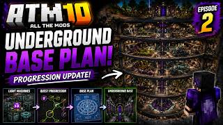 Machines, Quests & Base Plans! | ATM10 Hardcore
