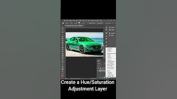 Photoshop Magic of Hue/Saturation #photoshoptutorial #shorts
