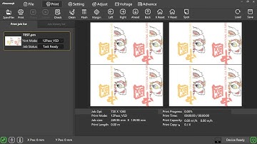 Printing Control Software Printexp Task Settings