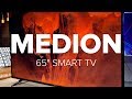 Smart-TV Medion X16508 im Test: 65-Zoll-Preiskracher mit 4K | deutsch