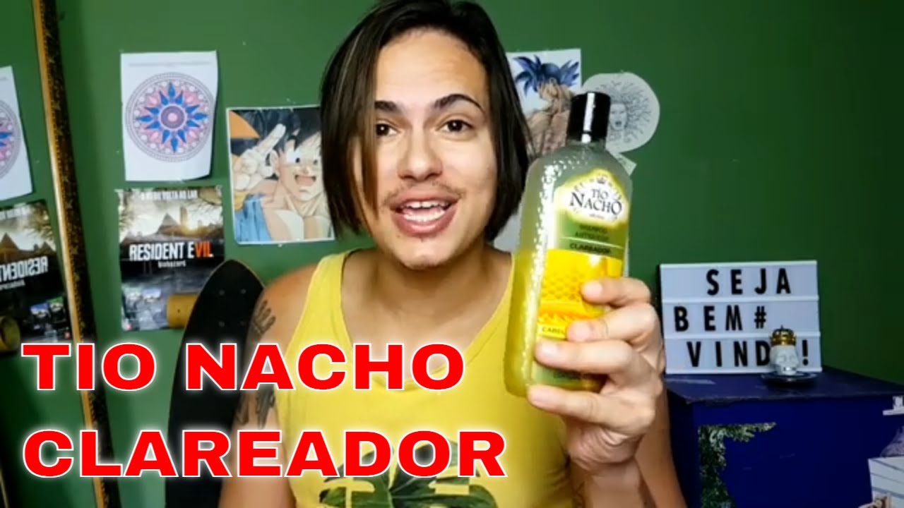 Tio Nacho Clareador Antes E Depois Cabelo Castanho TIO NACHO CLAREADOR FUNCIONA? ANTES E DEPOIS - YouTube