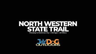 North Western State Trail - Cycling the 32-Mile Michigan Rail Trail from Petoskey to Mackinaw City