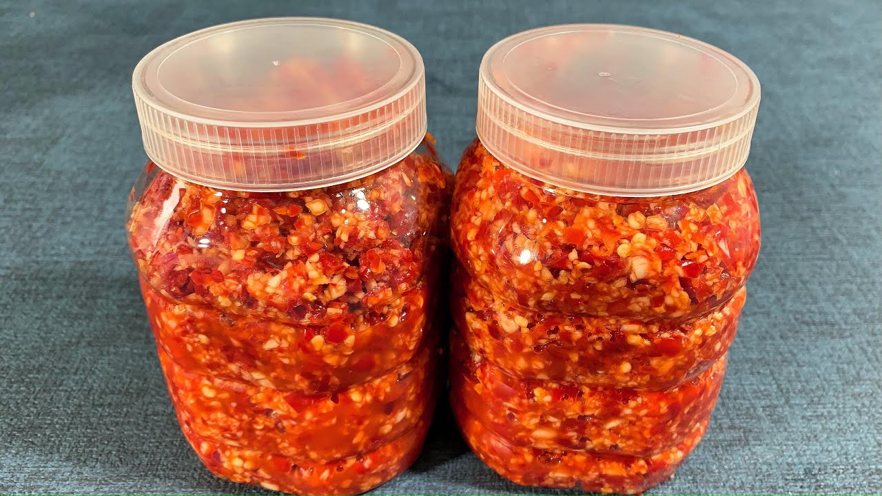 自制蒜蓉辣椒酱，如何做的比外面卖还要好吃！室温能保存半年！