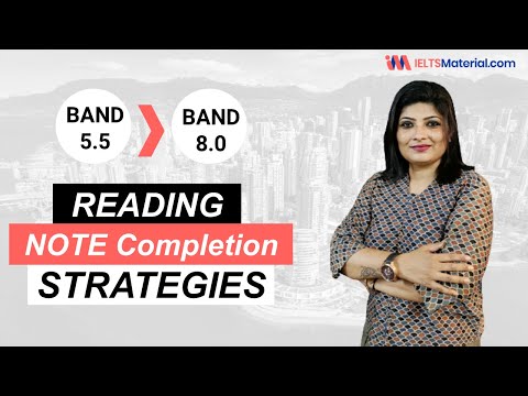 IELTS 2024 Reading - NOTE Completion Tips & Tricks (with Practice Question)