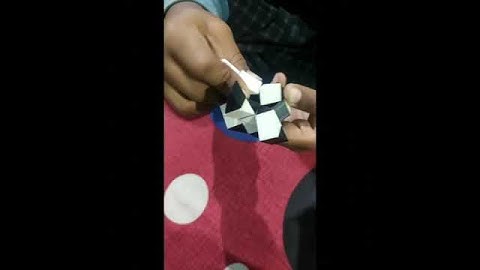 SNAKE CUBE (A frog made from a snake cube)