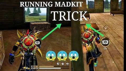 RUNNING MEDKIT TRICK IN FREE FIRE
