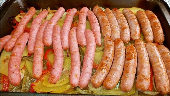 Pasos para preparar salchichas al horno