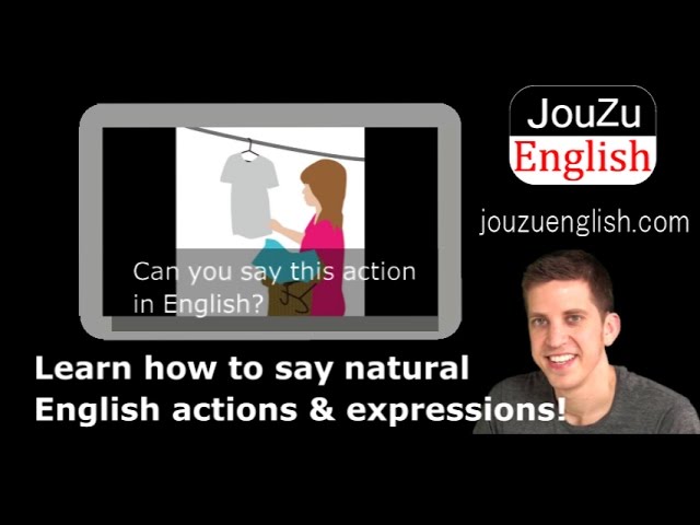 洗濯物を取り込む を英語で何と言う 英語動画学習サイト Jouzu Englishのブログ