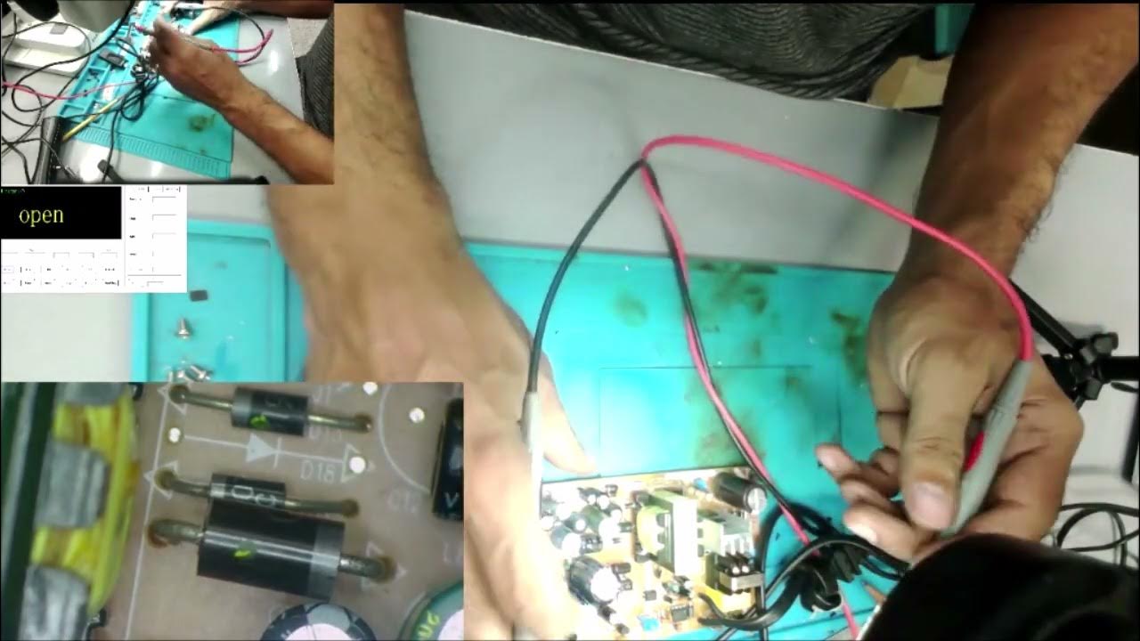 RCA RTD315WR DVD Home Theater System wont turns on bad power supply