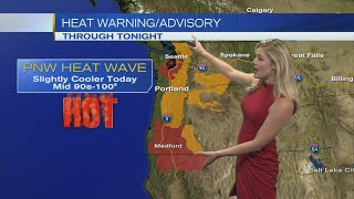 Noon Friday Forecast KOIN 6 News August 4, 2017