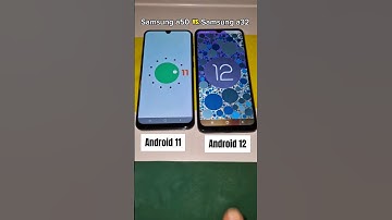 Samsung A50 vs. Samsung A32 5G boot up! Android 11 vs. Android 12 #boot #galaxya50 #galaxya325g