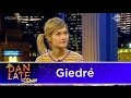 Giedr dans le dan late show