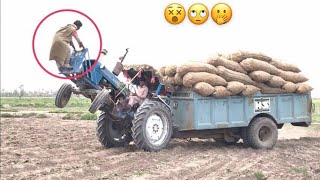 Heavy Tractor Run in hills Tractor Cargo simulator Farming cargo Driver -3D Android gameplay screenshot 5