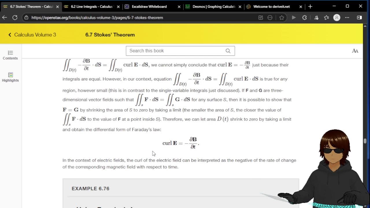 Stokes Theorem | Learning Calculus 3 stream