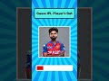 Guess The IPL Player's Bat 🏏#shorts #quiz