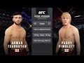 Arman Tsarukyan vs Paddy Pimblett - Full Fight - UFC 4