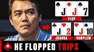 Epic Matchup: Internet Pro VS Legend John Juanda ♠️ PokerStars screenshot 3