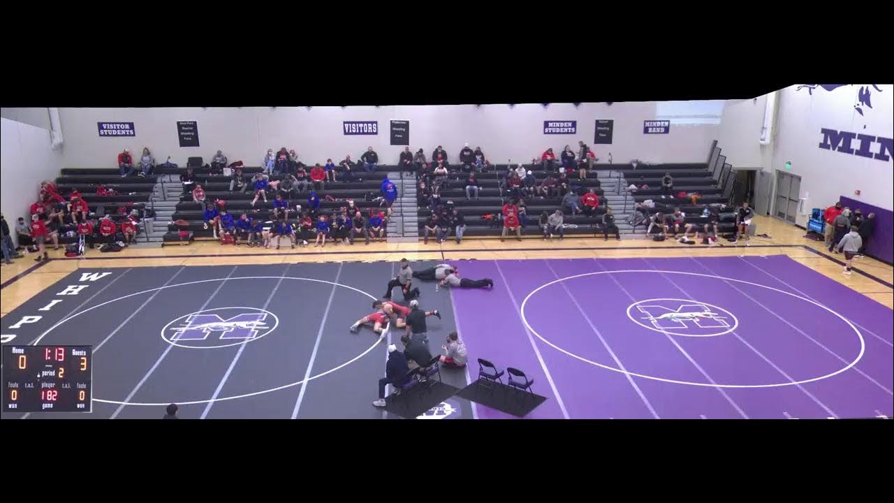 NSAA Wrestling SubDistrict B1B Minden YouTube