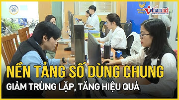 Chuyển đổi số quốc gia: Nền tảng số dùng chung - giảm trùng lặp, tăng hiệu quả | Báo VietNamNet