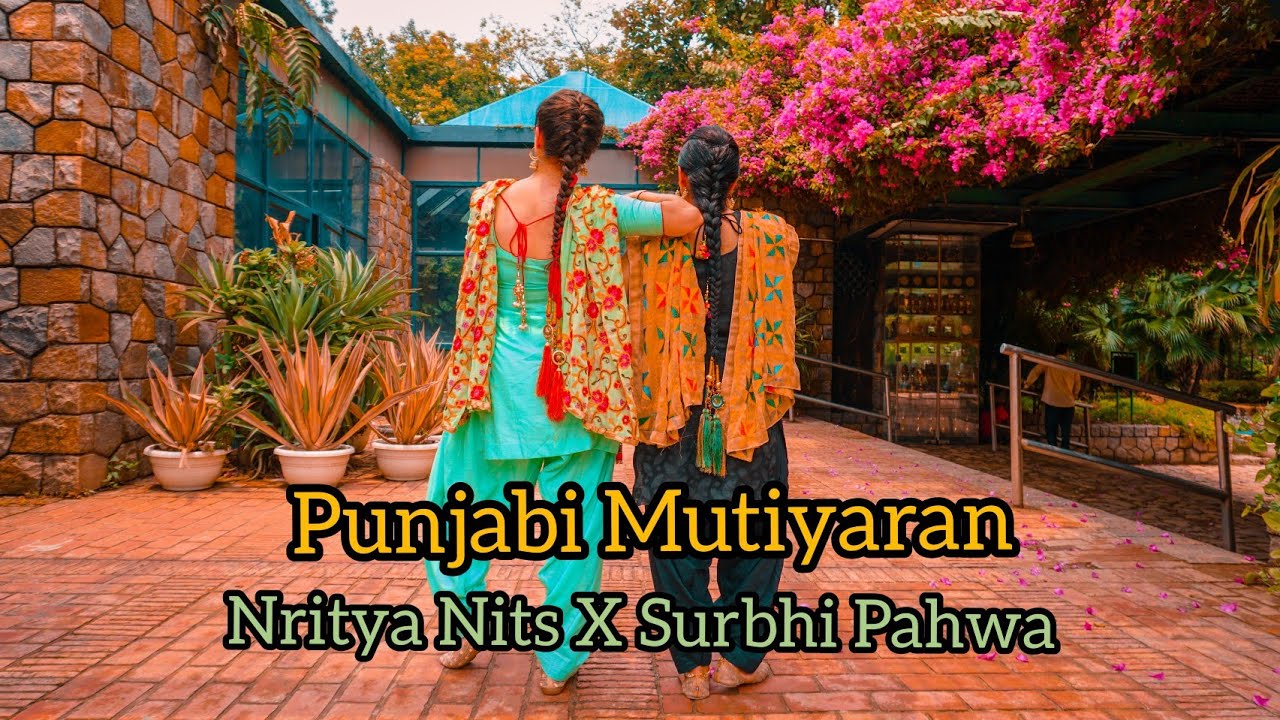Punjabi Mutiyaran Dance Cover  Jasmine Sandlas  Surbhi Pahwa X Nritya Nits