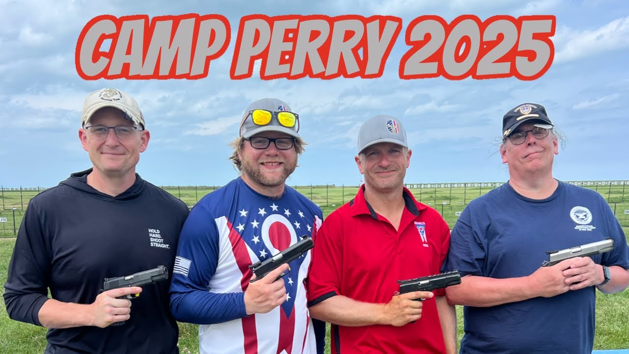Perry Baseball Gun Raffle 2025 Camp Perry National Pistol Matches Recap - YouTube