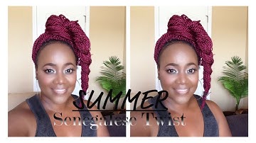 Senegalese Twist Tutorial (Model Model brand) - Cute Summer Braids