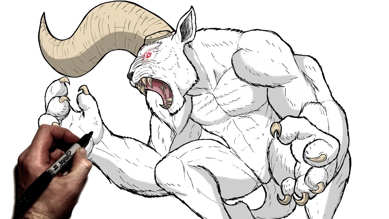 Zodd Draw How To Draw Zodd | Step By Step | Berserk - YouTube