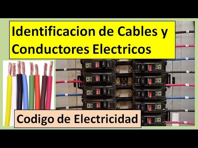 Cómo distinguir los cables según el color
