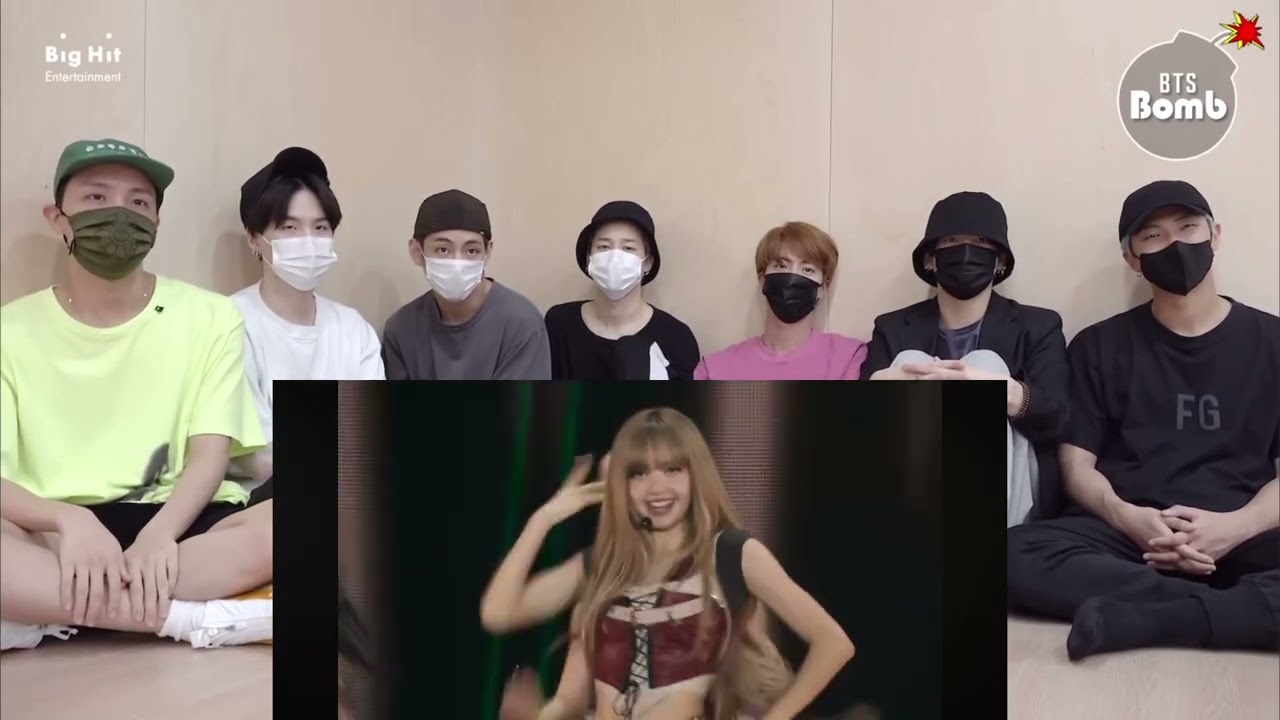 BTS reaction to BLACKPINK -JUMP (LIVE)