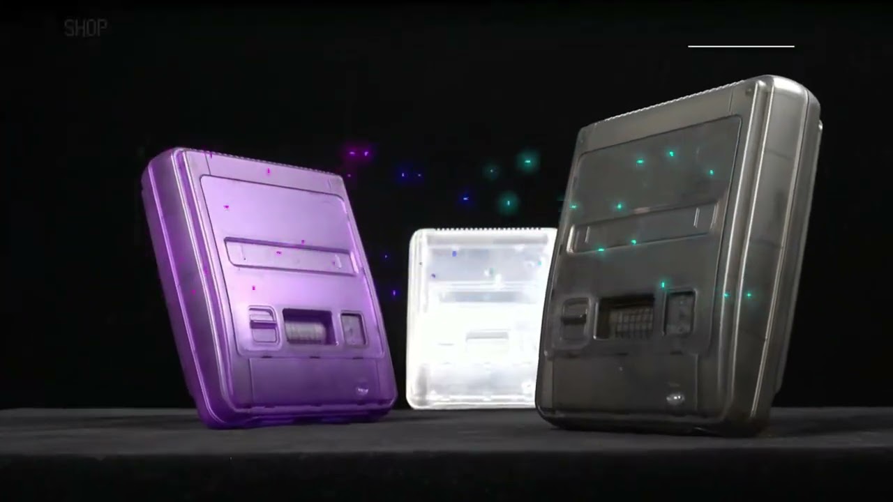 Bitfunx SFC Replacement Case Transparent Box For Super Famicom