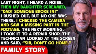 My Daughter Screamed “Dad, Someone Broke In”... The Missing Camera Footage Terrified the Repairman -