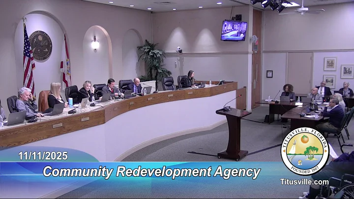 Community Redevelopment Agency Meeting — 11/11/2025 - 5:30 p.m.