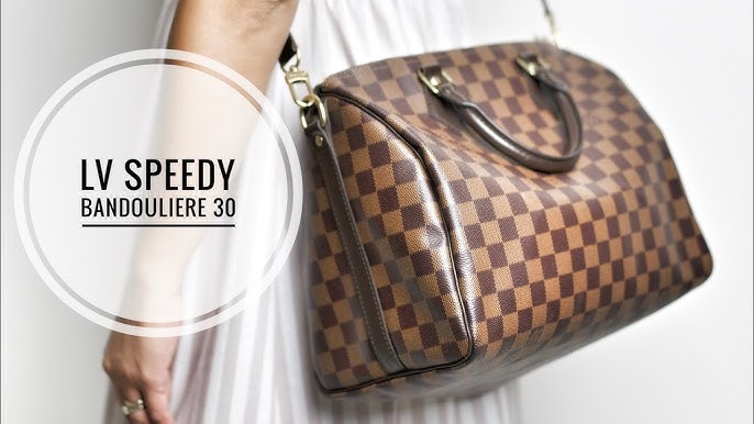 Problems and Wear and Tear with Louis Vuitton Speedy 30 Bandouliere Damier  Ebene 