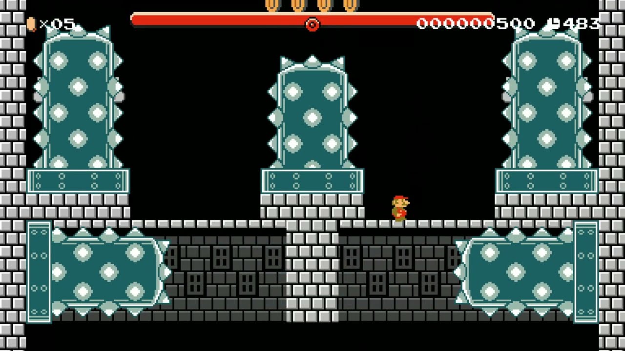 Tower of Skewer by Lem 🍄Super Mario Maker 2 Switch 2 No Commentary 