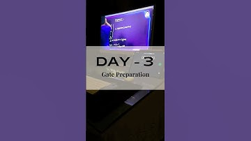 Day 03 of Gate Preparation📚 #shorts#gate2026