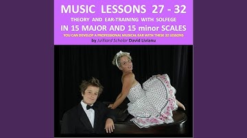 Lesson 32, Part 5b, Ear-Training With Solfege in the Lab Minor, Ab Minor Scale, Listen, Sing,...
