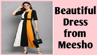 One piece dress from meesho || Online shopping from meesho || Nidhis hub