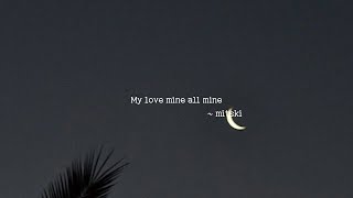 Mitski - My Love Mine All Mine