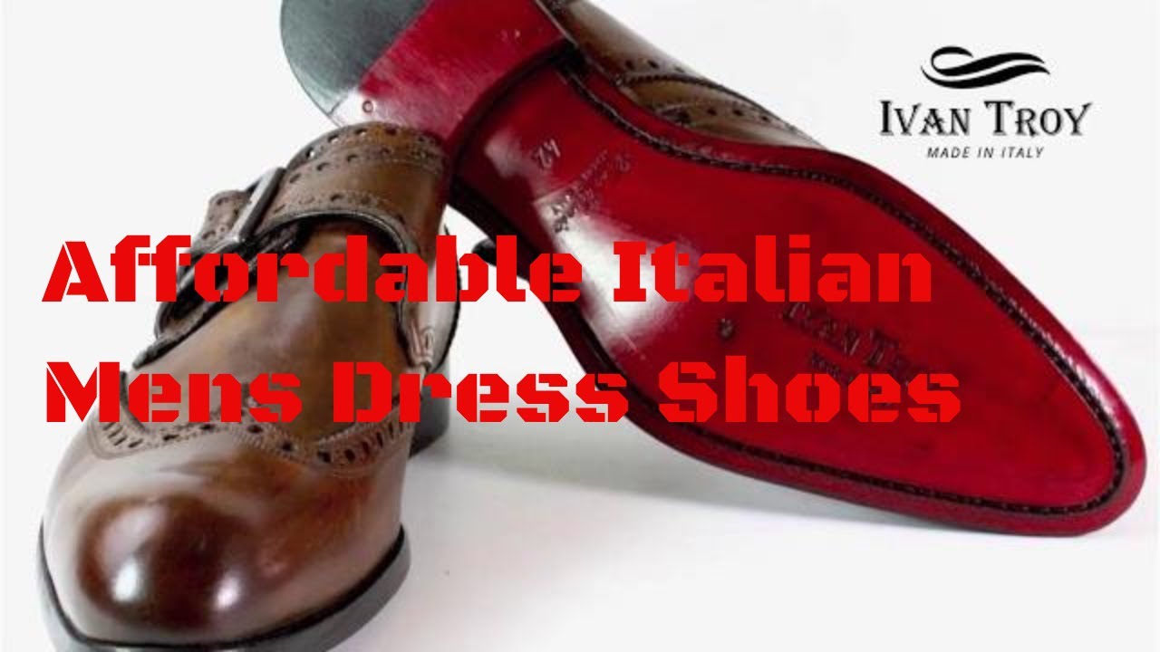 Ivan Troy Men's Leather Dress Shoes - YouTube