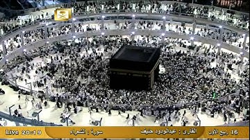 ما تيسر من سورة الشعراء - عبد الودود حنيف Al-Haramien HD