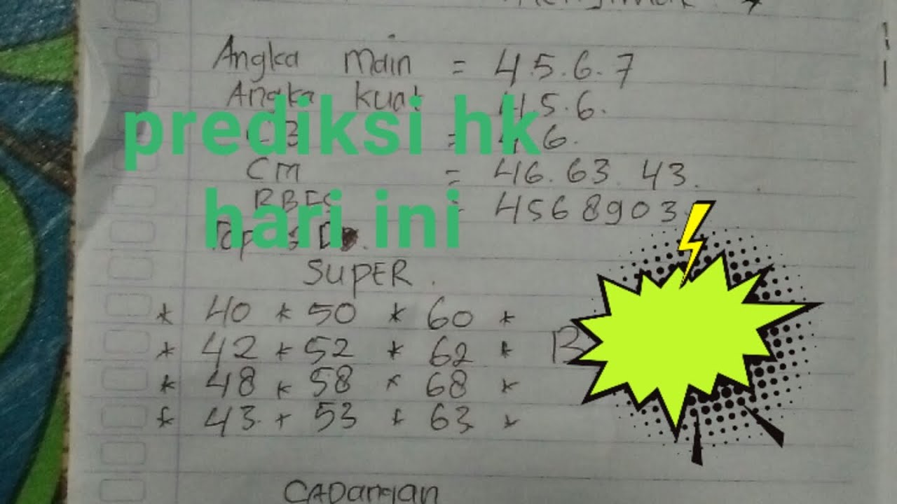 23 Prediksi hk dot hari ini