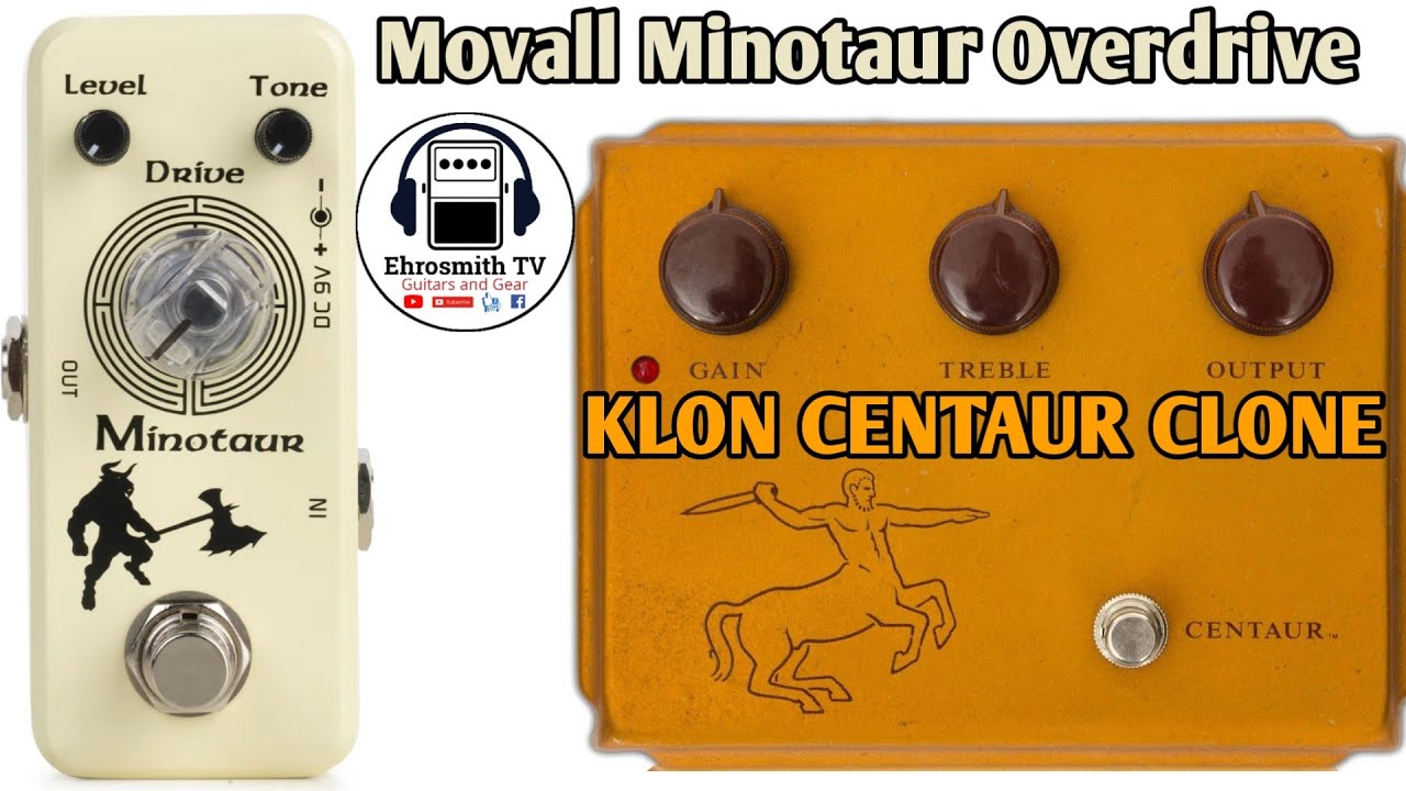 Velvet Minotaur ミノタウロス Klon Centaur クローン Movall Minotaur Overdrive (KLON CENTAUR CLONE) Demo - YouTube