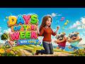 Days of the Week Song 📅 | Monday to Sunday | Days of the Week for Kids | DugDugI TV