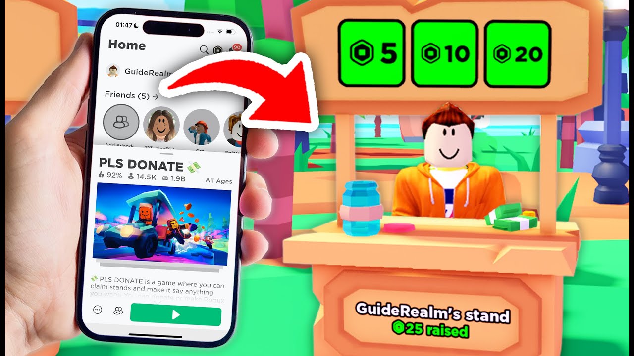 How To Play Pls Donate on Roblox Mobile - Complete Guide 