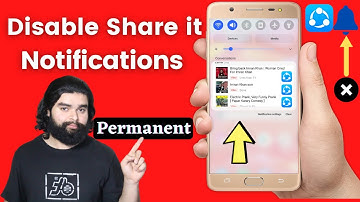 How to Turn OFF Share it Notifications Permanent